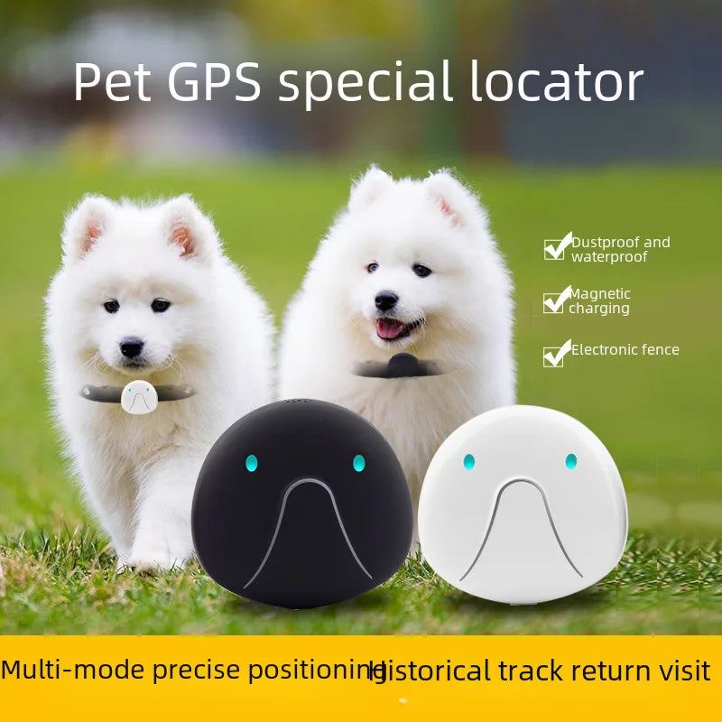 4G GPS & WiFi Pet Tracker Collar – Real-Time Location for Dogs & Cats