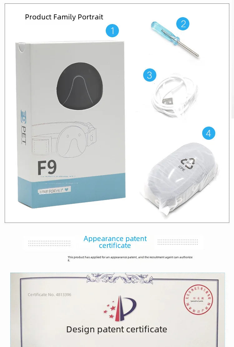 4G GPS & WiFi Pet Tracker Collar – Real-Time Location for Dogs & Cats